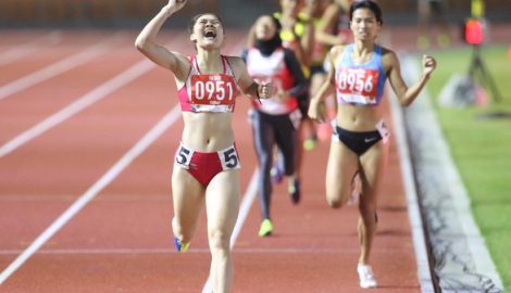 Điền kinh lại gây sốt với Đinh Thị Bích-VĐV Nam Định lần đầu dự SEA Games