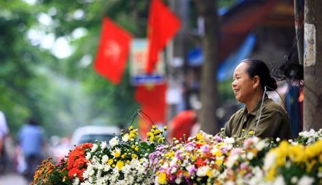 Những gánh hàng hoa đặc biệt ở đất Thành Nam