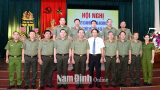 Nam Định Sơ kết 2 năm thực hiện Đề án bố trí Công an chính quy đảm nhiệm chức danh Công an xã