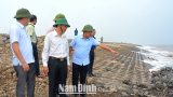 Nam Định Triển khai các biện pháp khẩn cấp ứng phó bão số 7