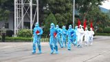 Nam Định: Diễn tập phòɴɢ, chống dịch COVID-19 tại khu công nghiệp Hòa Xá