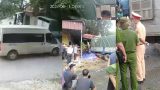 Video: Xe tải tông bay người đàn ông sau va chạm với xe ô tô 16 chỗ tại NAM ĐỊNH