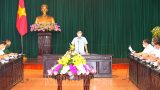 Nam Định : Thông báo kết luận của Chủ tịch UBND tỉnh tại cuộc họp về công tác phòng, chống dịch bệnh COVID-19