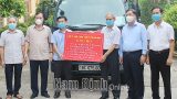 Tỉnh Nam Định ủng hộ 6 tỷ đồng cùng 100 nghìn khẩu trang y tế hỗ trợ 5 tỉnh, thành phố phía Nam phòng, chống dịch COVID-19