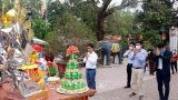 Lễ khai ấn đền Trần chỉ thực hiện nghi lễ truyền thống trong cung Thiên Trường