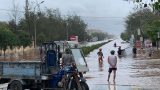 Nam Định: Nước biển dâng cao, nhiều nơi ngập sâu