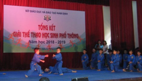 Nam Định: Nhiều học sinh đạt thành tích cao tại giải thể thao