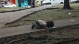 Bức ảnh em bé nghèo quỳ gối, uống vũng nước trên đường khiến cả thế giới rúng động