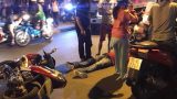 Ô tô gây tai nạn thản nhiên bỏ chạy để mặc người đàn ông bất tỉnh