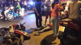 Ô tô gây tai nạn thản nhiên bỏ chạy để mặc người đàn ông bất tỉnh