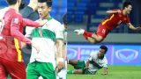 Duy Mạnh lao ra bảo vê Tuấn Anh Khi cầu thủ Indonesia sau pha phạm lỗi nguy hiểm với Tuấn Anh