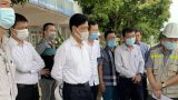 Đồng chí Nguyễn Ngọc Đông, Thứ trưởng Bộ Giao thông vận tải và đoàn công tác của Bộ Giao thông vận tải làm việc với tỉnh Nam Định