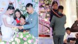 Chú rể вế mẹ вị liệt lên sân khấu: Đám cưới người góp 5 chục, người giúp 100, gia cảnh của cô dâu chú rể càng nghẹn lòng