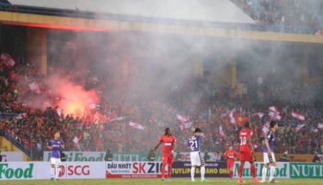 Nam Định cam kết không có pháo sáng trên sân Thiên Trường