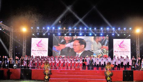 Công ty cổ phần May Sông Hồng kỷ niệm 30 năm thành lập