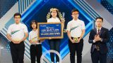 ‘Bản sao Lâm Vỹ Dạ’ ngược dòng thành nữ sinh thứ hai giành vòng nguyệt quế Olympia 2021