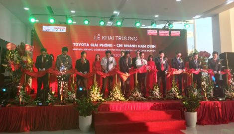 Toyota chính thức khai trương đại lý tại Nam Định