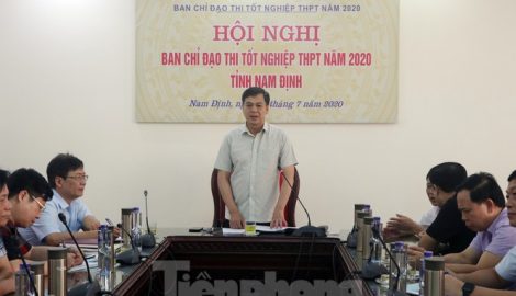 Nam Định có hơn 18 nghìn thí sinh dự thi tốt nghiệp PTTH