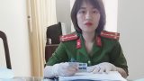 Nam Định : Cảm phục nữ Thượng uý Công an mắc trọng bệnh vẫn tận tuỵ với công việc