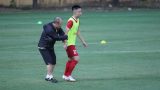 Đinh Viết Tú mặc số áo của Văn Thanh khi lên tuyển