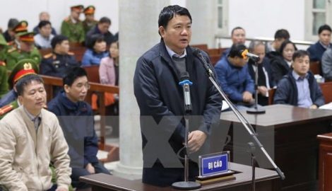 Xét xử ông Đinh La Thăng: Sáng nay, các bị cáo nói lời sau cùng